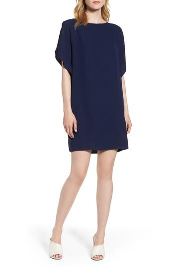 Women's Anne Klein Flutter Sleeve Dress - Blue