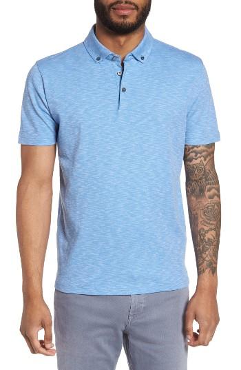 Men's Boss Pirsson Fit Polo, Size Small - Blue