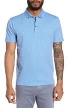 Men's Boss Pirsson Fit Polo, Size Small - Blue