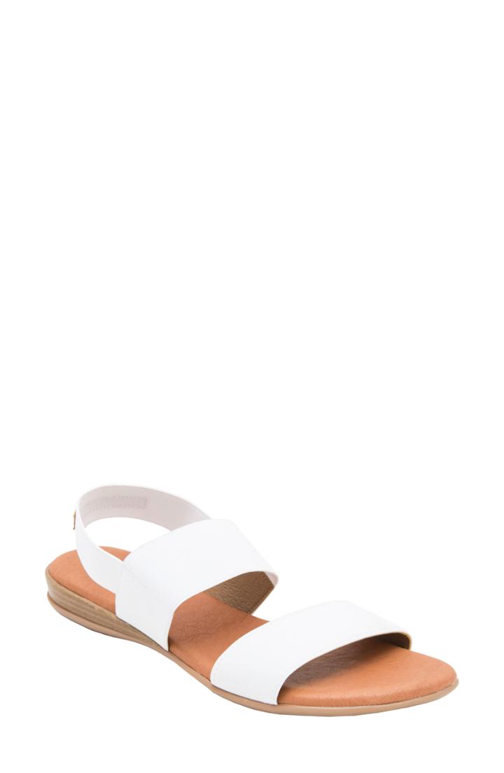 Women's Andre Assous Nigella Sandal M - White