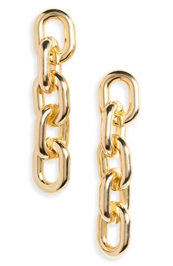 Women's Cara Big Chain Link Drop Earrings