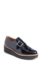 Women's Halogen Emma Monk Strap Oxford .5 M - Blue