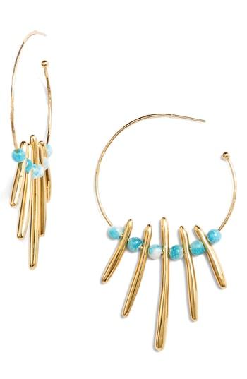 Women's Gorjana Makena Profile Hoop Earrings