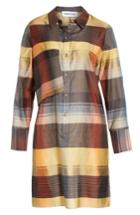 Women's Partow Plaid Wool & Silk Dress