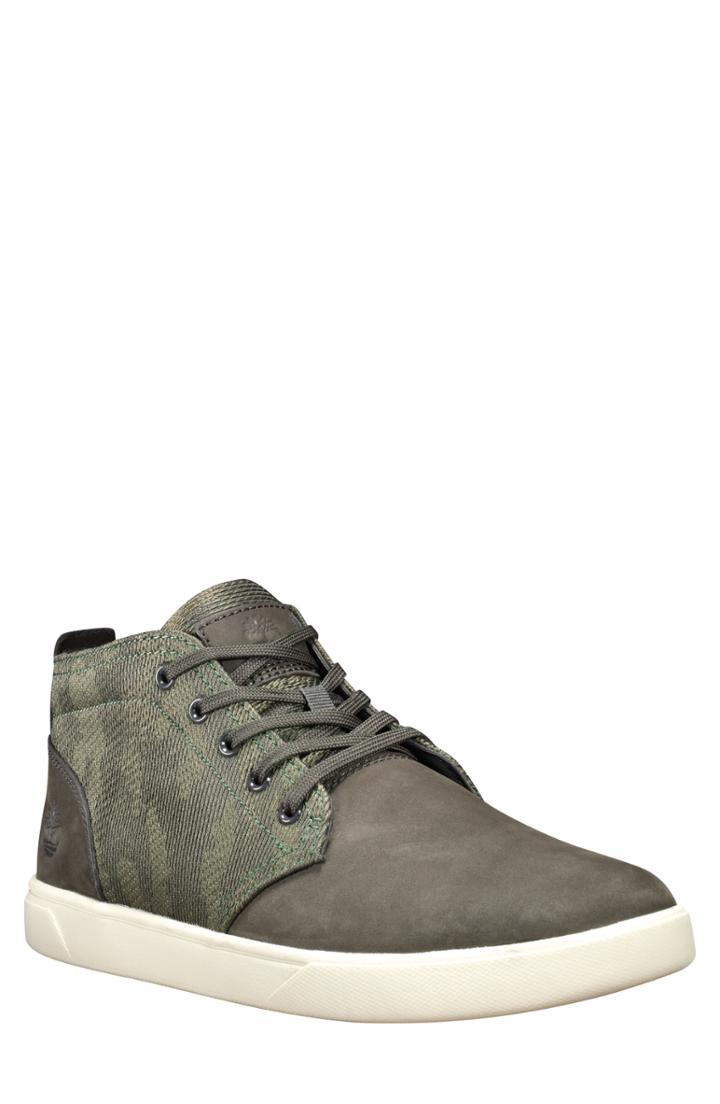 Men's Timberland Groveton Camo Chukka Boot M - Green