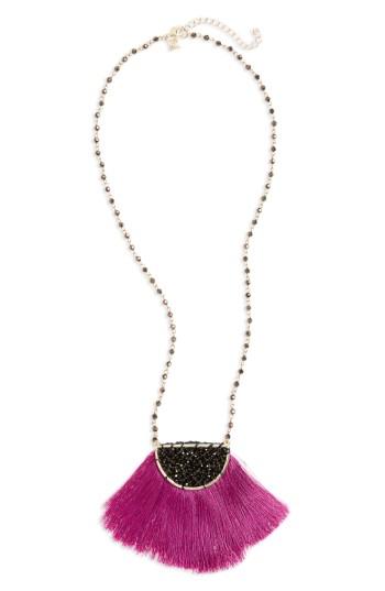 Women's Panacea Fringe Pendant Necklace