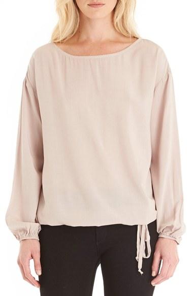 Women's Michael Stars Drawstring Blouson Top