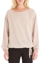 Women's Michael Stars Drawstring Blouson Top