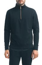 Men's Good Man Brand Slim Pro Quarter Zip Pullover - Black