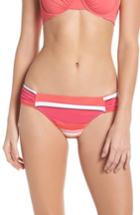 Women's Tommy Bahama Petals Of Paradise Reversible Bikini Bottoms - Coral