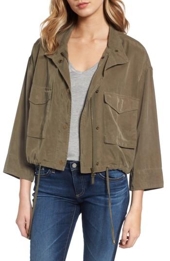 Women's Splendid Crop Military Jacket