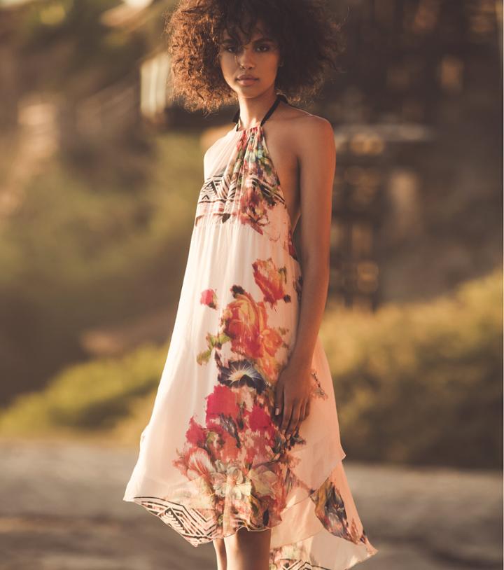 O'Neill Cynthia Vincent Rosette Dress