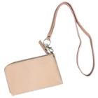 Oasap Pu Leather Clutch Bag With Wrist Strap
