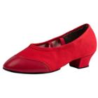 Oasap Slip-on Soft Sole Low Heels Dance Shoes