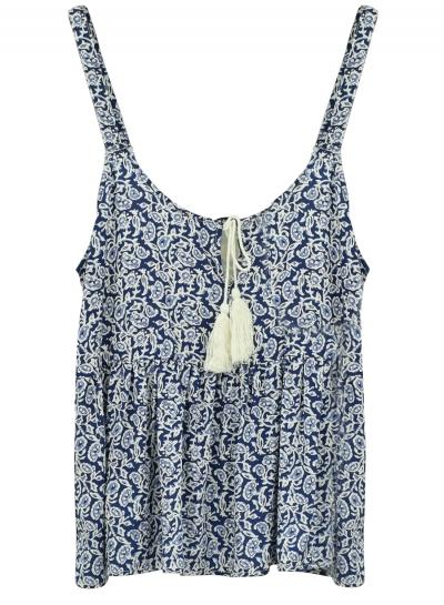 Oasap Women's Fashion Sleeveless Printed Summer Beach Pullover Tank