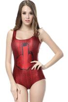 Oasap Bold Finger Spandex Swimsuit