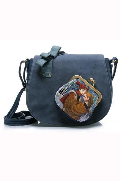 Oasap Vintage Bowknot Embellished Bag