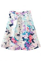 Oasap Summer Time Floral Skirt