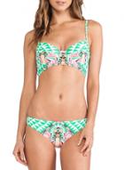 Oasap Tribal Printed Underwire Top 2 Piece Swimwear