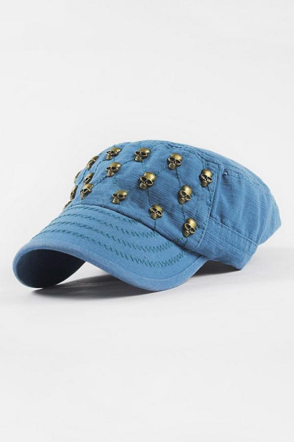 Oasap Skull Embellished Hat