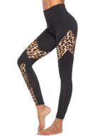 Oasap Sexy Slim Spicing Leopard Pattern High Waist Yoga Leggings