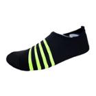 Oasap And Men's Round Toe Slip-on Striped Water Skiing Shoes