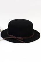 Oasap Bowknot Band Wool-blend Hat