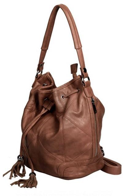 Oasap 2012 New In Drawstring Top 3way Bucket Shoulder Bag