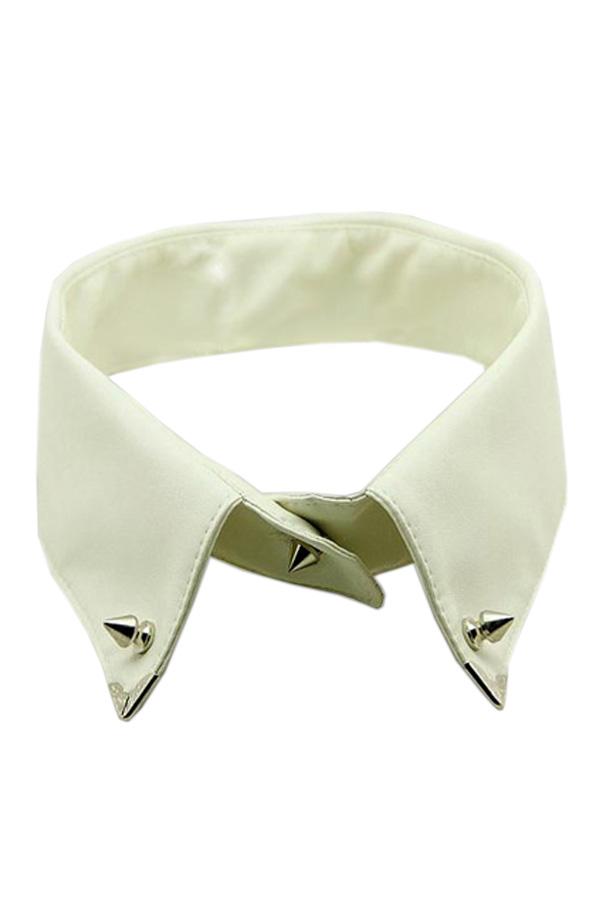 Oasap Rivet Embellished Collar-shaped Necklace