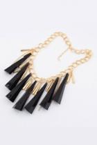Oasap Fashionable Cone-shaped Necklace