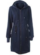 Oasap Women's Fashion Long Sleeve Drawstring Waist Zipper Hoodie