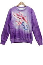 Oasap American Flag Dolhpin Sweatshirt