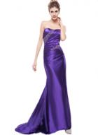 Oasap Elegant Rhinestone Strapless Prom Dress