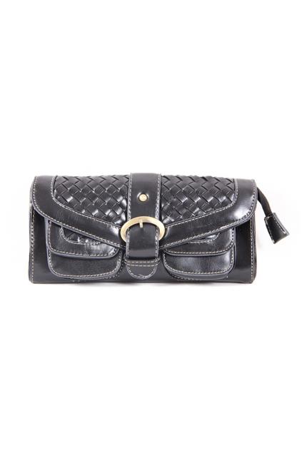 Oasap Plaited Rectangle Shaped Shoulder Bag