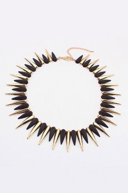 Oasap Spiked Punk Hoop