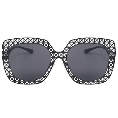 Oasap Unisex Adult Hollow Out Metal Frame Oversized Sunglasses
