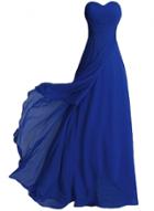Oasap Strapless Solid Bridesmaid Long Prom Dress