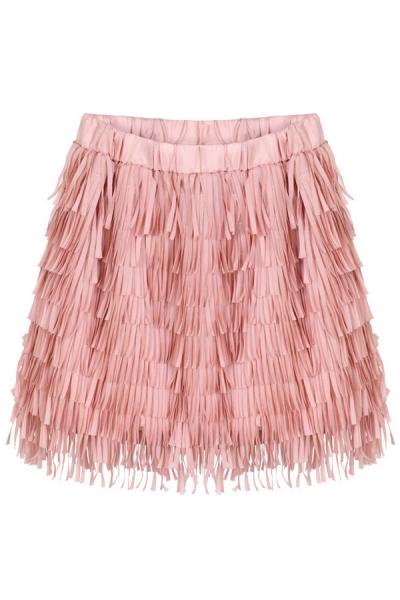 Oasap Boho Tassels Skirt