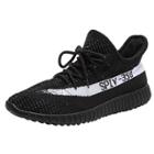Oasap And Men's Casual Flat Color Block Lace Up Running Shoes