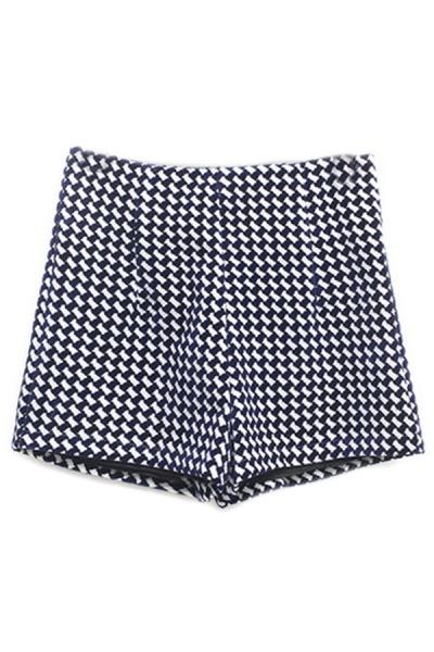 Oasap High-waisted Silhouette Shorts