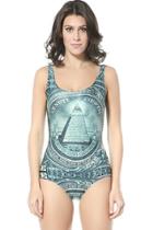 Oasap Dollar Sleeveless Spandex Bodysuits