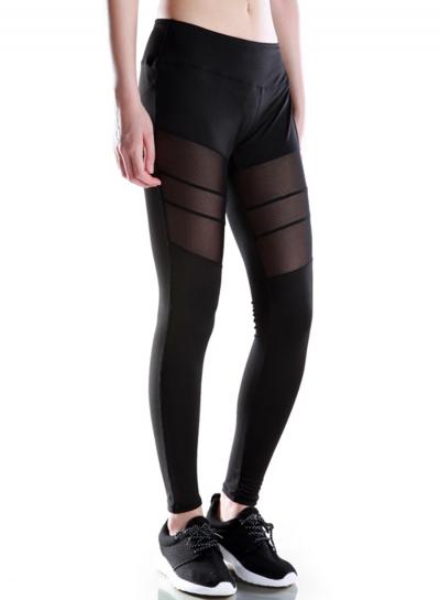 Oasap Women's Solid Stretchy Skinny Ankle Sports Leggings