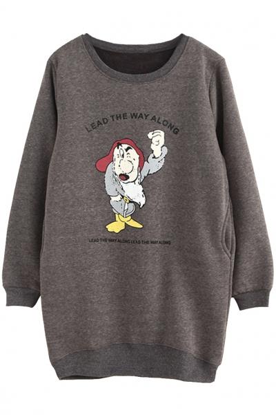 Oasap Lead The Way Along Sweatshirt