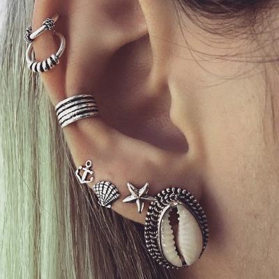 Oasap Vintage Shell Design Sets Earrings