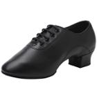 Oasap Pointed Toe Lace-up Latin Dance Shoes