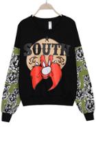 Oasap South Tiger Sweatshirt