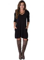 Oasap Scoop Neck Criss Cross Solid Mini Dress