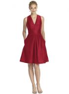 Oasap V Neck Sleeveless Cocktail Dress With Pockets