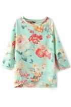 Oasap City Gril Floral Blouse