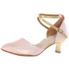 Oasap Fashion Pointed Toe Ballroom Dancing Shoes
